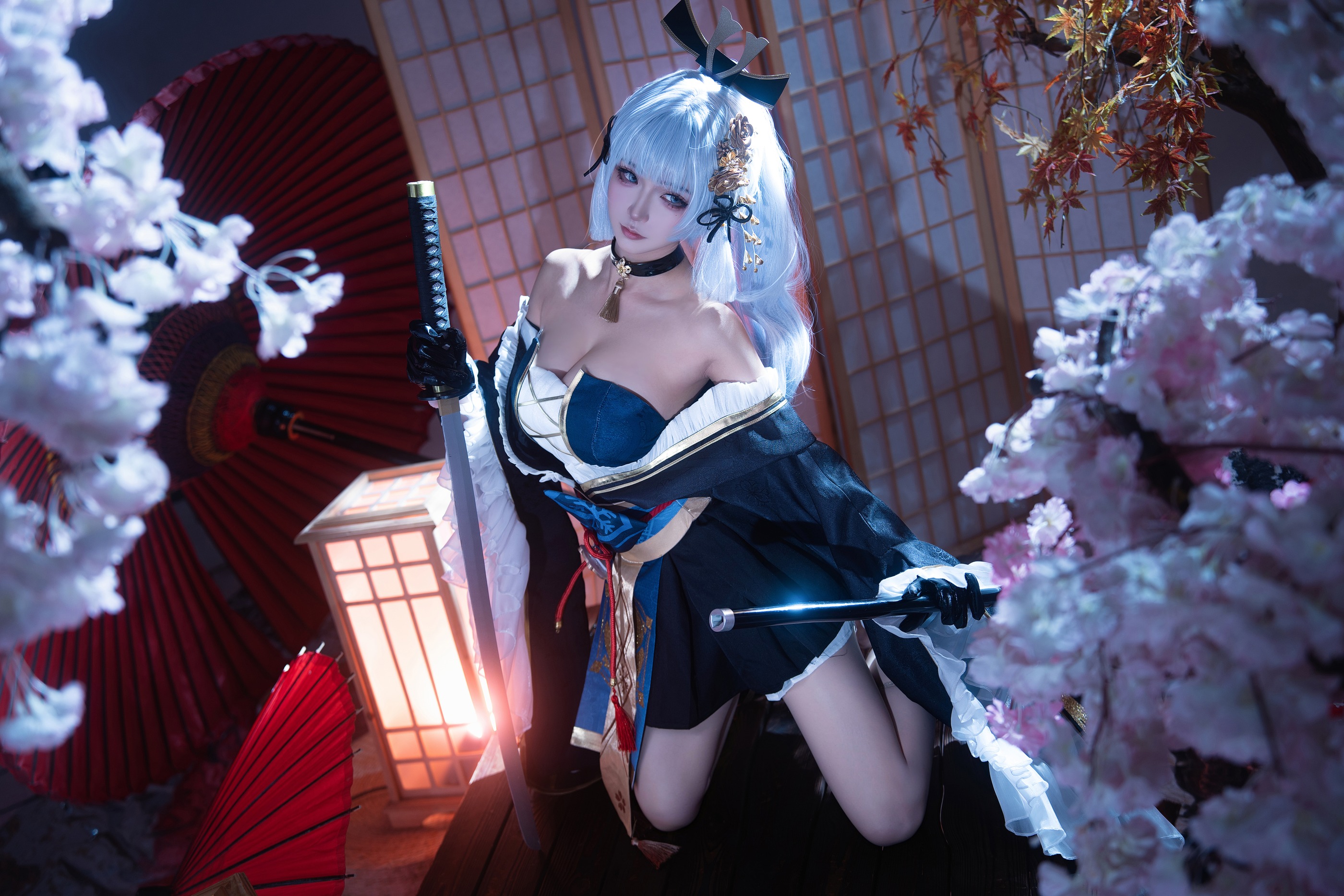图片[1]-Seya-狮砸 – NO.024 原神 神里绫华·霜刃[12P]-XikXak